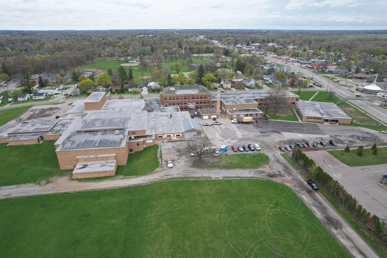 Aerial view of the AC3 campus